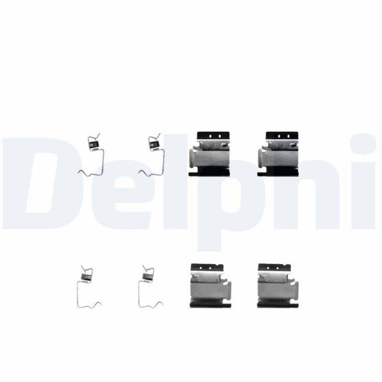 Kit d'accessoires pour plaquette de frein à disque DELPHI ref. LX0313