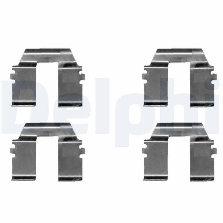 Kit acessórios de pastilhas de travão DELPHI ref. LX0325