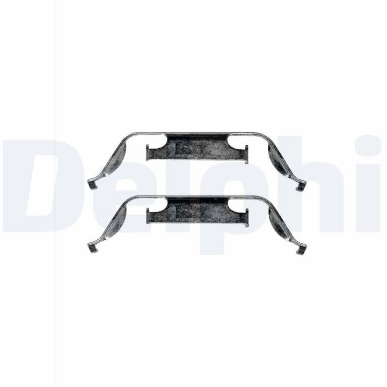 Kit d'accessoires pour plaquette de frein à disque DELPHI LX0331