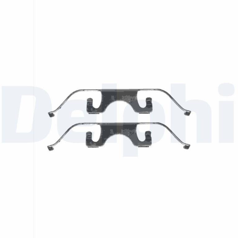 Kit acessórios de pastilhas de travão DELPHI LX0332