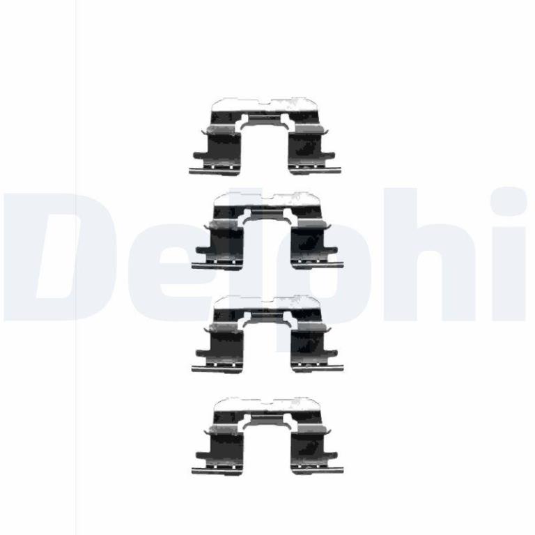 Kit de accesorios para pastillas de frenos DELPHI ref. LX0333