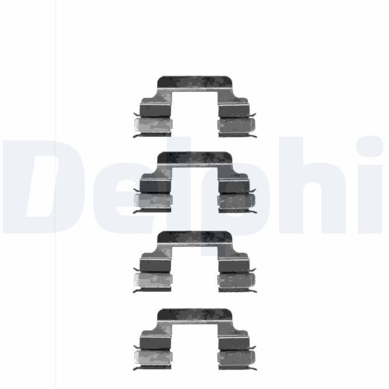 Kit de accesorios para pastillas de frenos DELPHI ref. LX0334