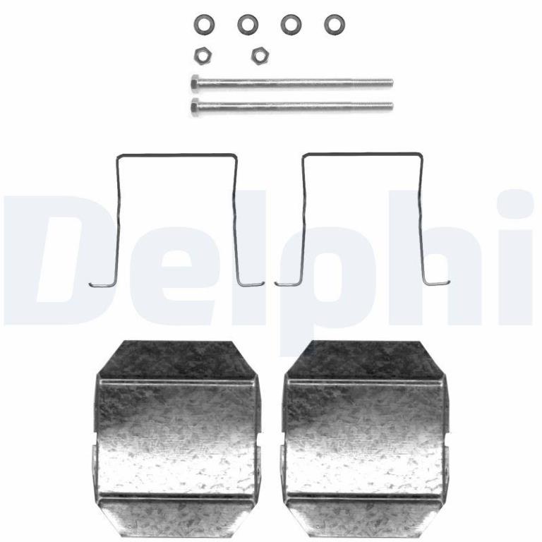 Kit d'accessoires pour plaquette de frein à disque DELPHI ref. LX0338
