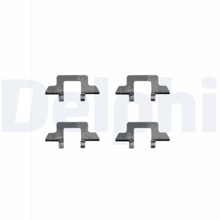 Kit de accesorios para pastillas de frenos DELPHI ref. LX0341
