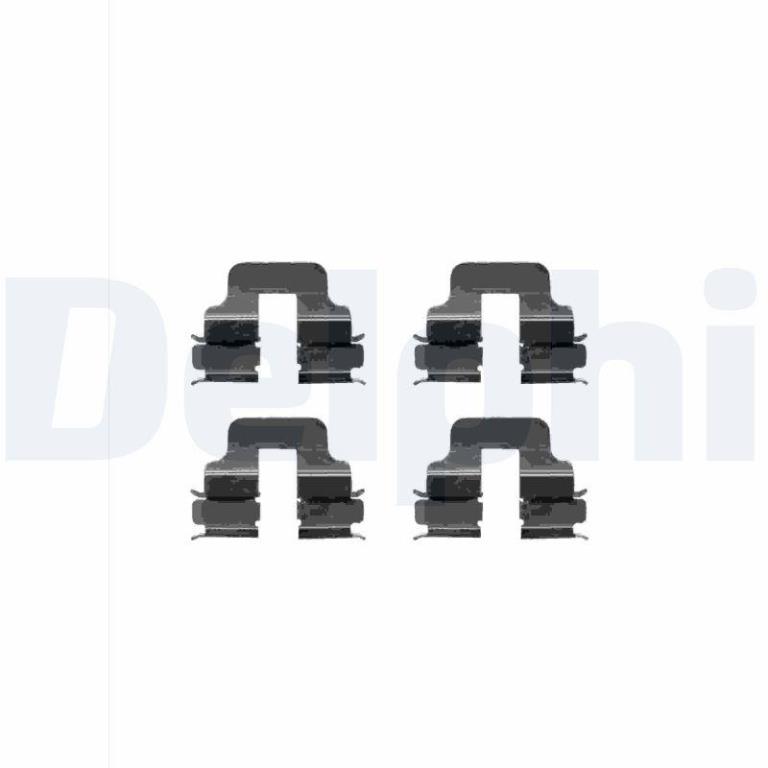 Kit d'accessoires pour plaquette de frein à disque DELPHI ref. LX0344