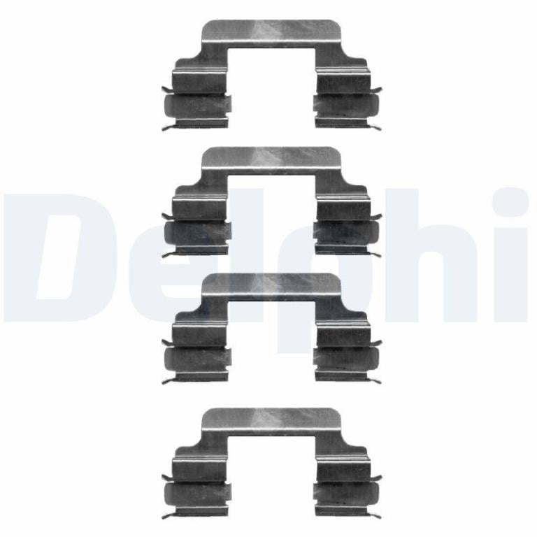 Kit de accesorios para pastillas de frenos DELPHI ref. LX0363