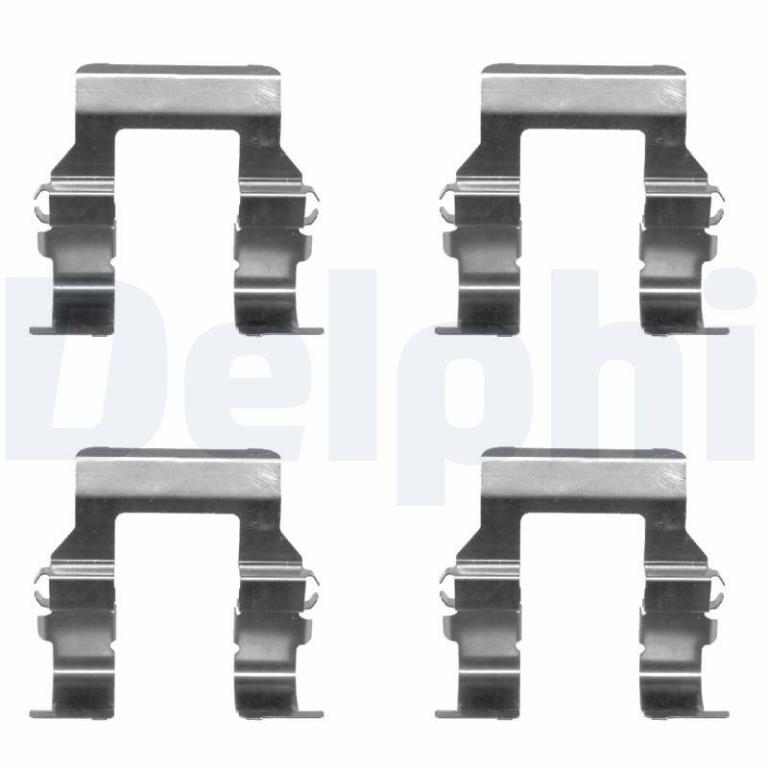 Kit d'accessoires pour plaquette de frein à disque DELPHI LX0367