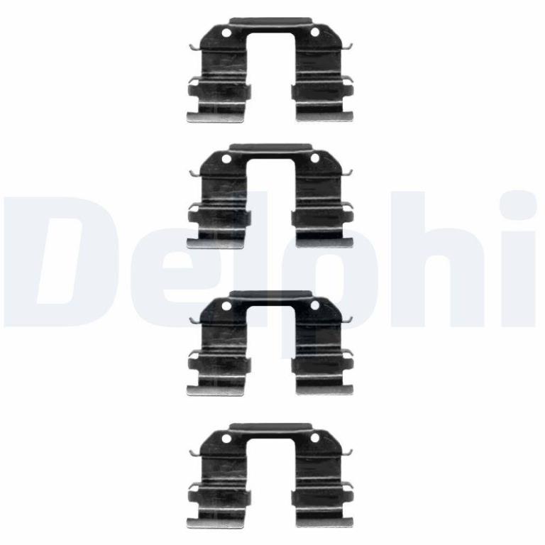 Kit de accesorios para pastillas de frenos DELPHI ref. LX0372