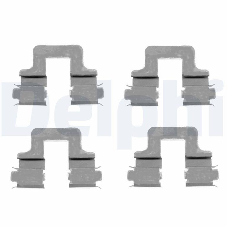 Kit de accesorios para pastillas de frenos DELPHI ref. LX0379
