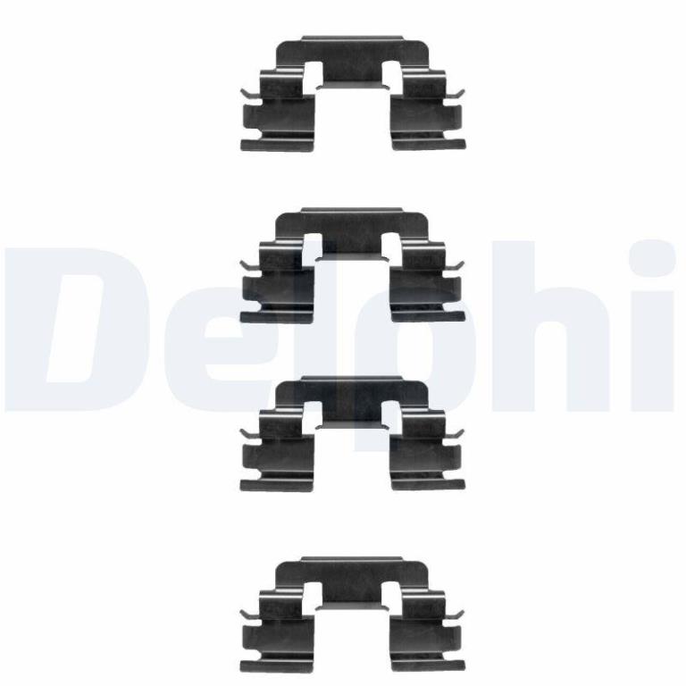 Kit de accesorios para pastillas de frenos DELPHI ref. LX0381