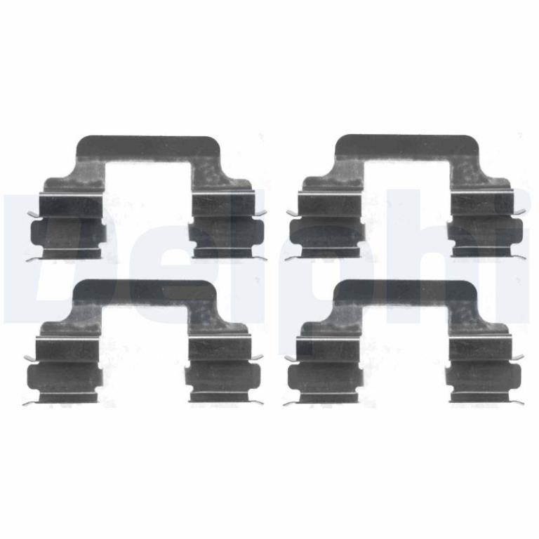 Kit de accesorios para pastillas de frenos DELPHI ref. LX0383