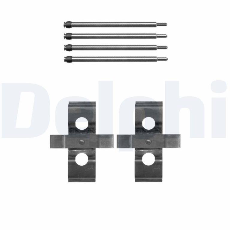 Kit d'accessoires pour plaquette de frein à disque DELPHI LX0384