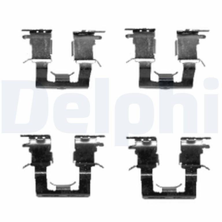 Kit de accesorios para pastillas de frenos DELPHI ref. LX0388