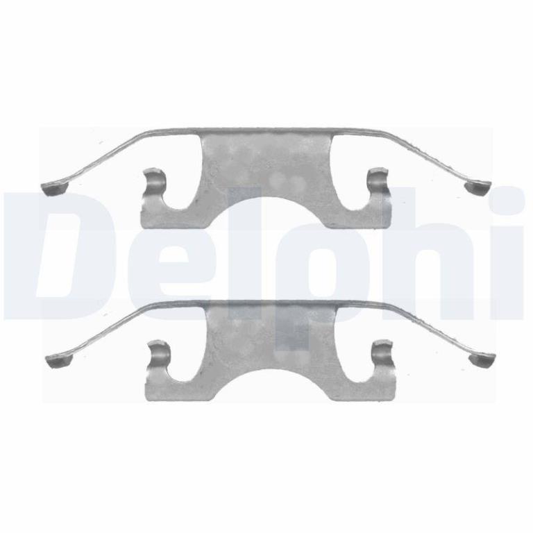 Kit d'accessoires pour plaquette de frein à disque DELPHI ref. LX0396