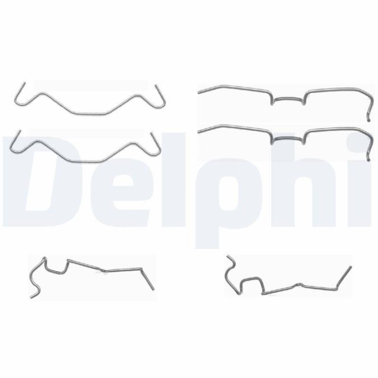 Kit d'accessoires pour plaquette de frein à disque DELPHI ref. LX0402