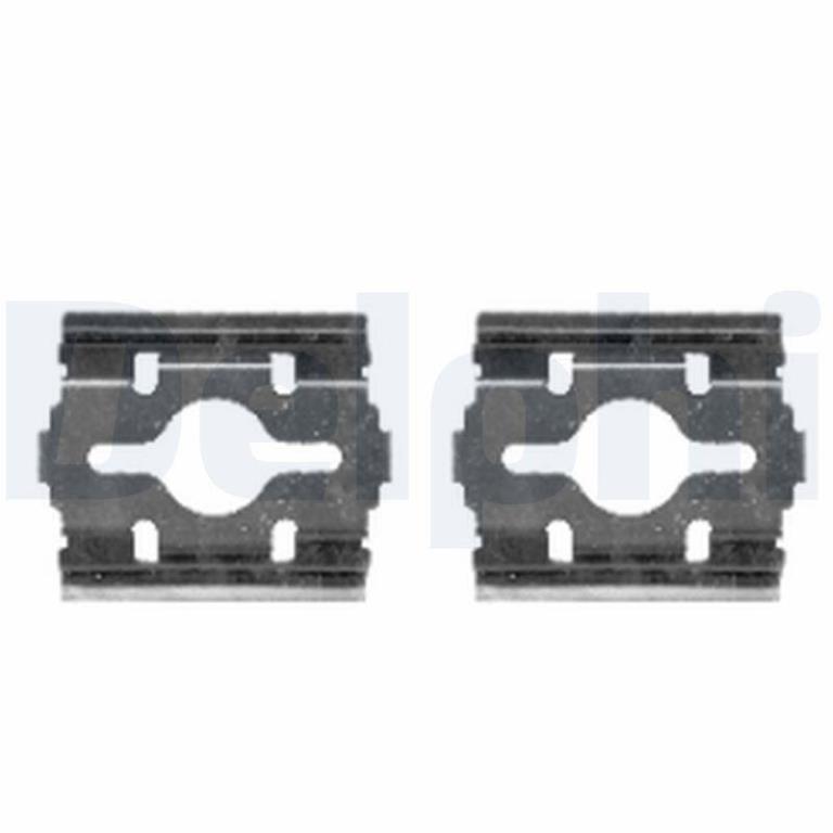 Kit d'accessoires pour plaquette de frein à disque DELPHI ref. LX0409