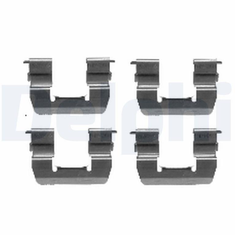 Kit acessórios de pastilhas de travão DELPHI ref. LX0412
