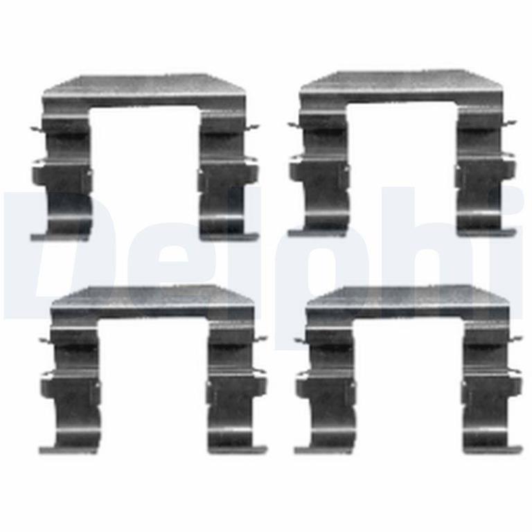 Kit d'accessoires pour plaquette de frein à disque DELPHI ref. LX0417