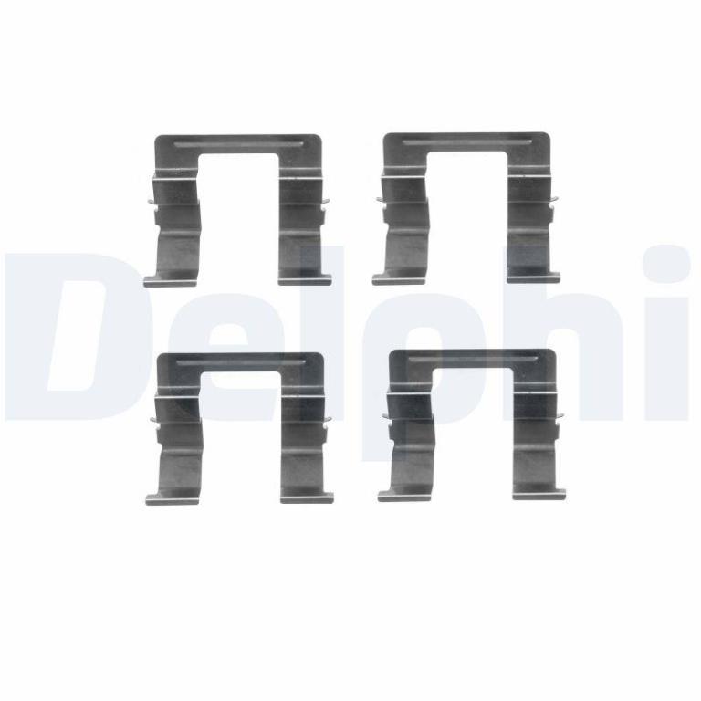 Kit d'accessoires pour plaquette de frein à disque DELPHI LX0420
