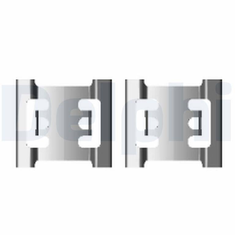 Kit d'accessoires pour plaquette de frein à disque DELPHI LX0428