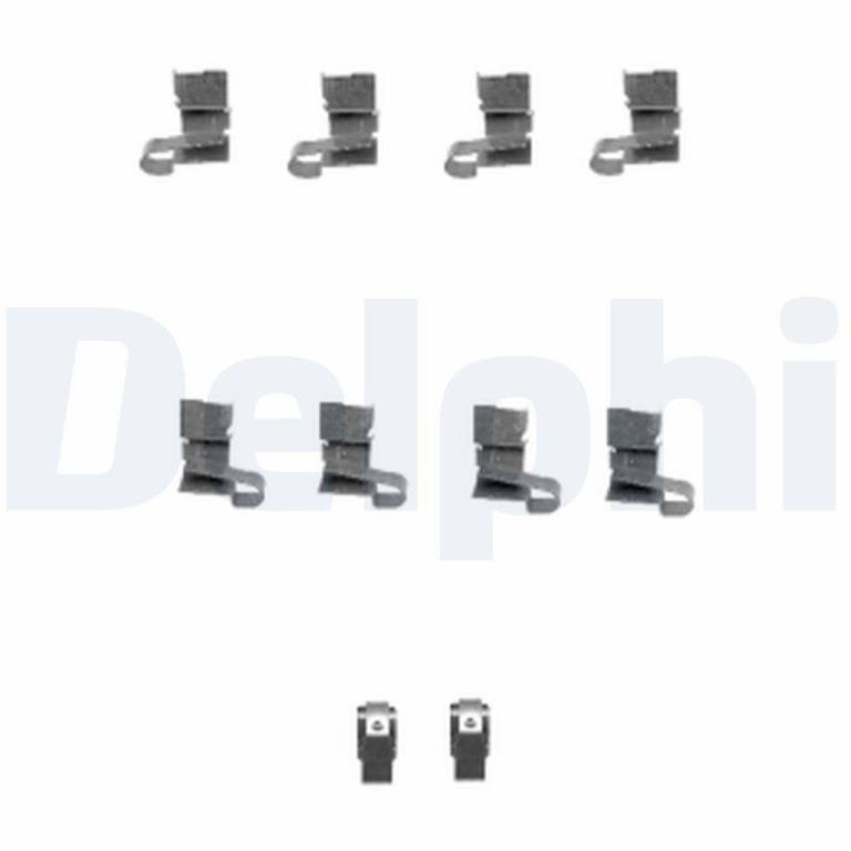 Kit de accesorios para pastillas de frenos DELPHI ref. LX0432