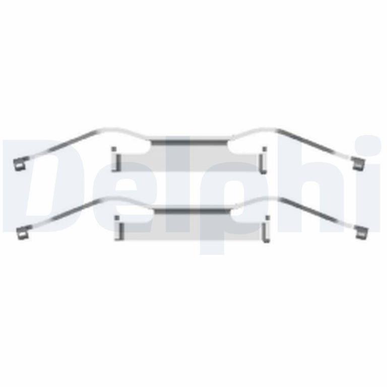 Kit d'accessoires pour plaquette de frein à disque DELPHI ref. LX0439