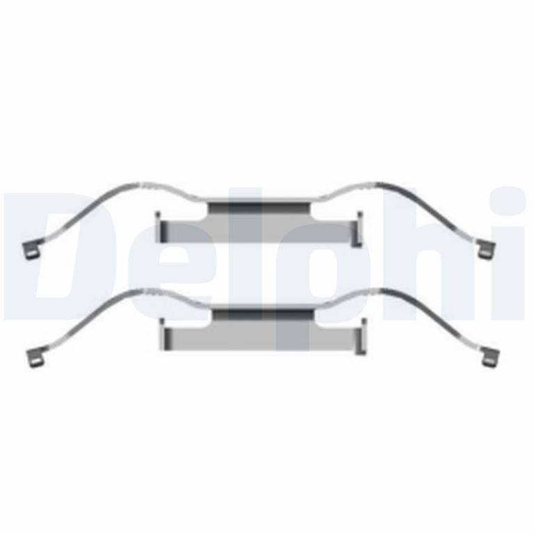 Kit d'accessoires pour plaquette de frein à disque DELPHI LX0440