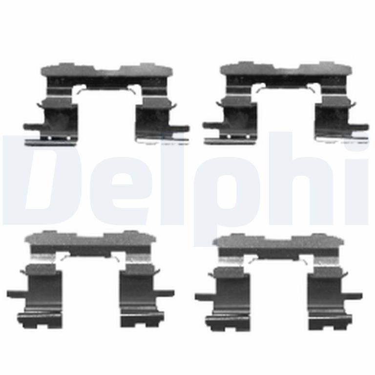 Kit de accesorios para pastillas de frenos DELPHI ref. LX0447