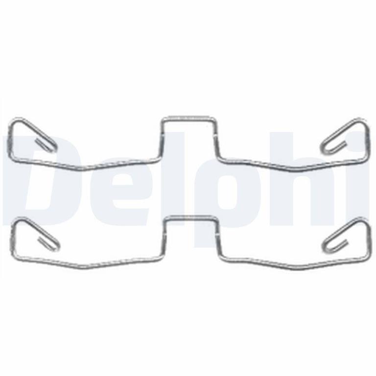 Kit d'accessoires pour plaquette de frein à disque DELPHI ref. LX0448