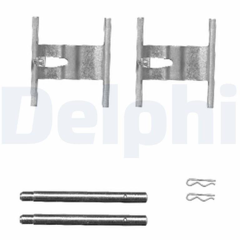 Kit acessórios de pastilhas de travão DELPHI LX0450
