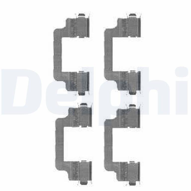 Kit de accesorios para pastillas de frenos DELPHI ref. LX0454