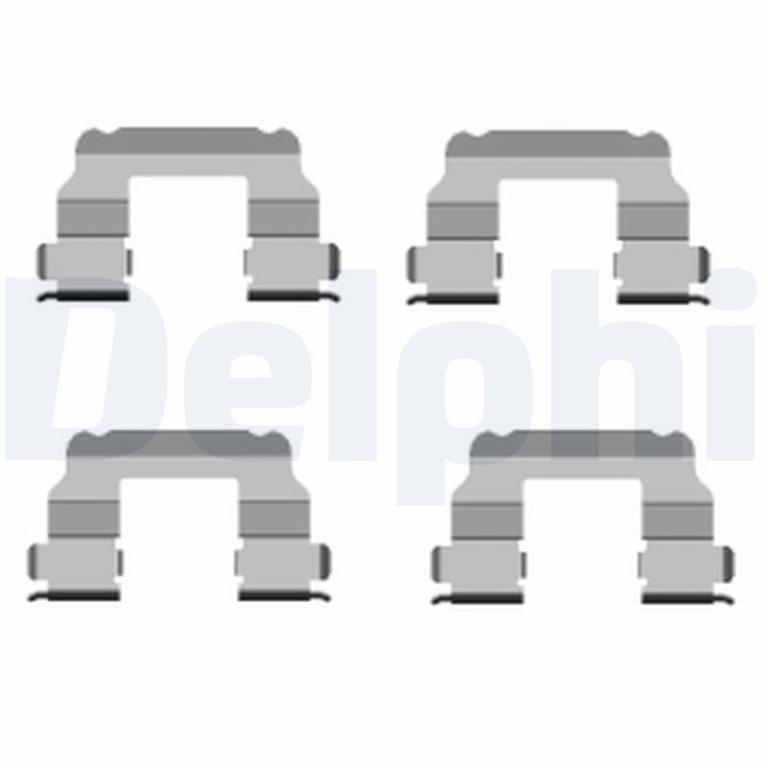 Kit de accesorios para pastillas de frenos DELPHI ref. LX0456