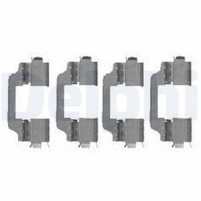Kit de accesorios para pastillas de frenos DELPHI ref. LX0458