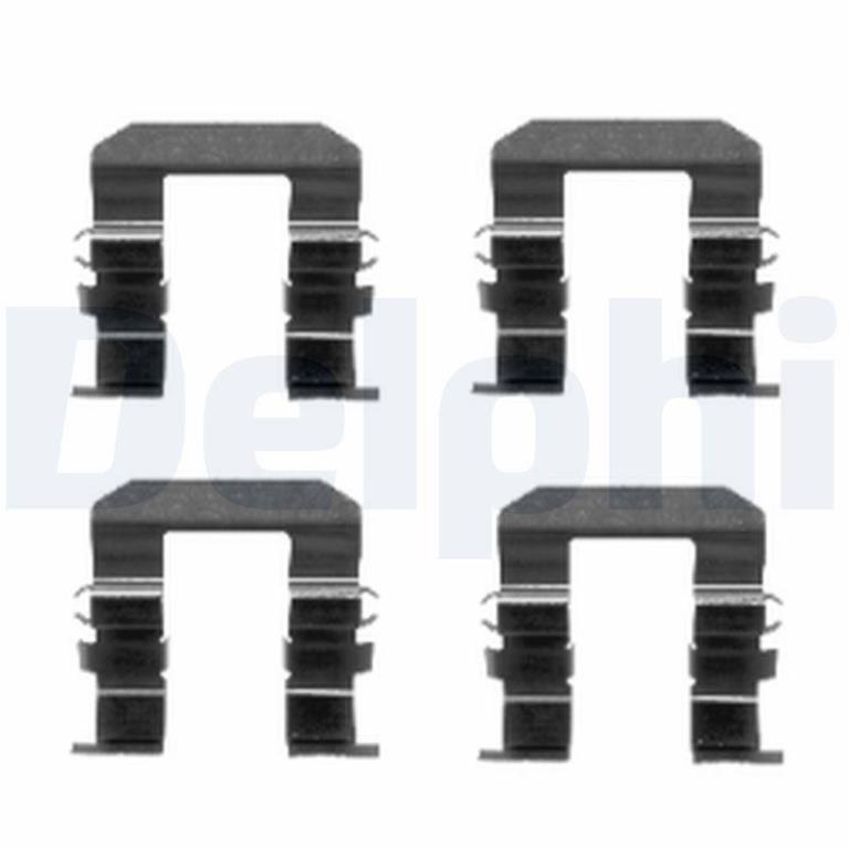 Kit d'accessoires pour plaquette de frein à disque DELPHI LX0460