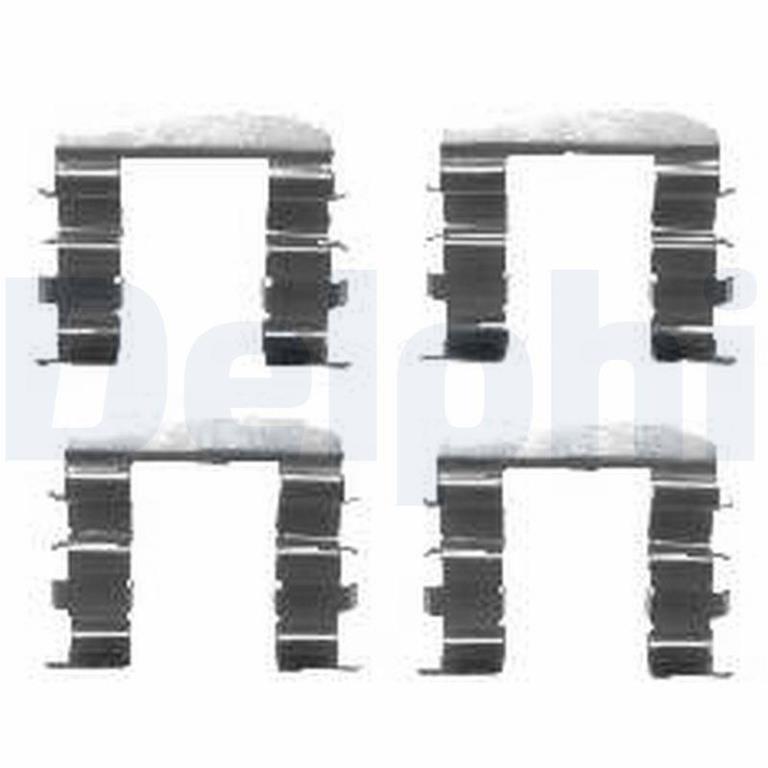Kit d'accessoires pour plaquette de frein à disque DELPHI ref. LX0461