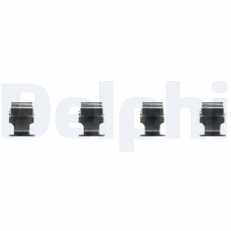Kit d'accessoires pour plaquette de frein à disque DELPHI LX0468