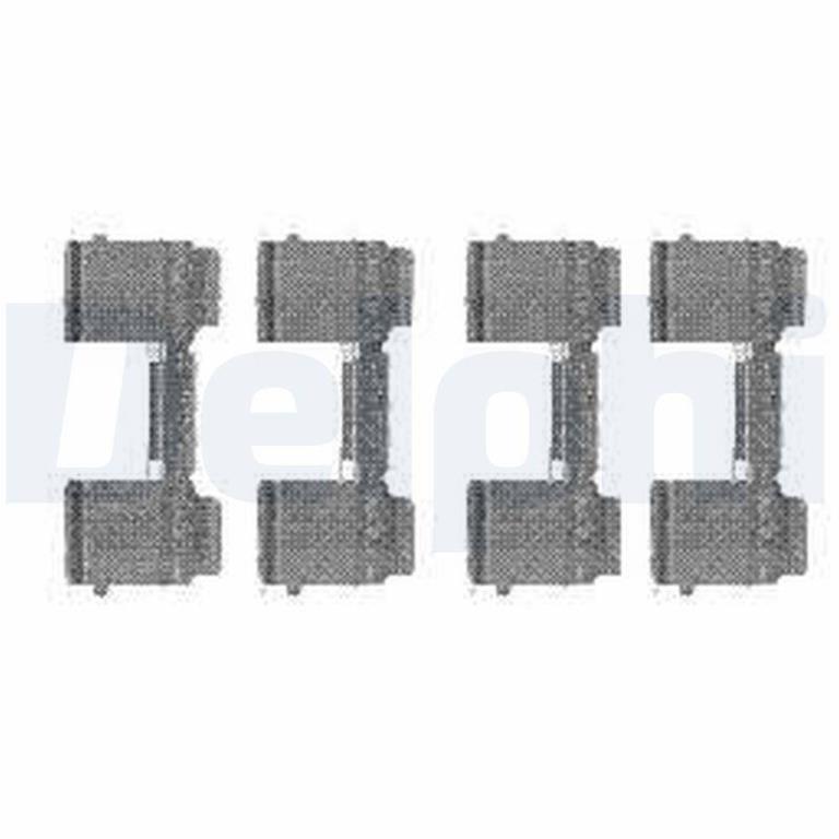 Kit d'accessoires pour plaquette de frein à disque DELPHI ref. LX0477