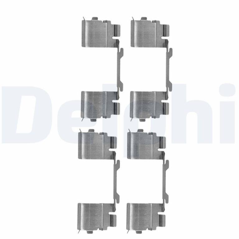 Kit d'accessoires pour plaquette de frein à disque DELPHI LX0479