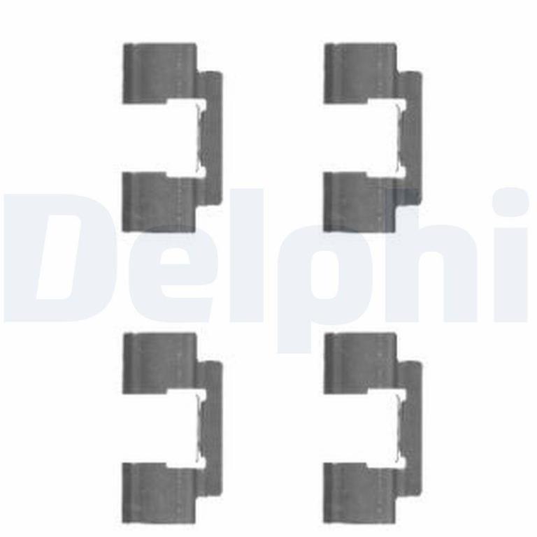Kit de accesorios para pastillas de frenos DELPHI ref. LX0481