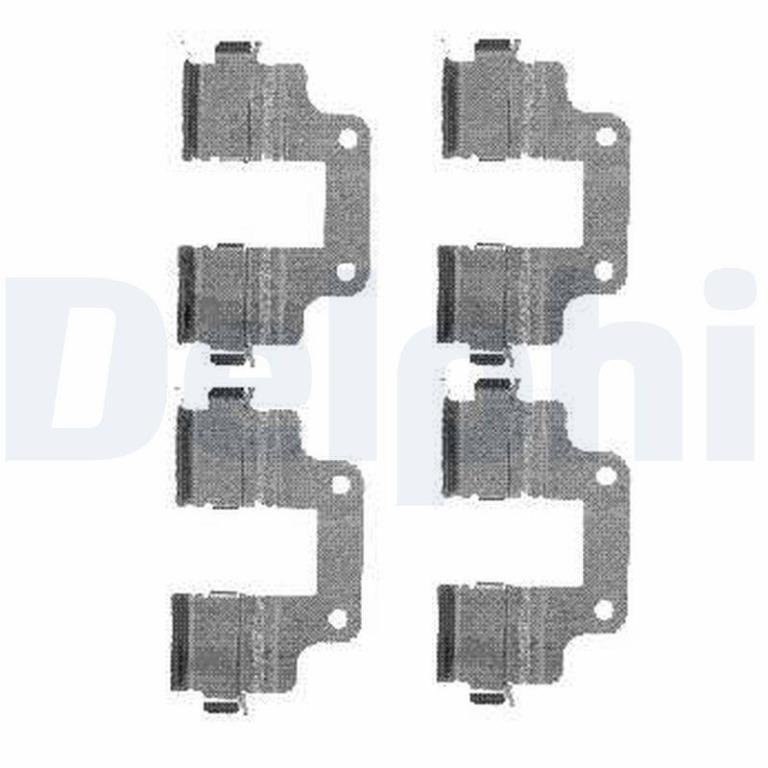 Kit de accesorios para pastillas de frenos DELPHI ref. LX0485