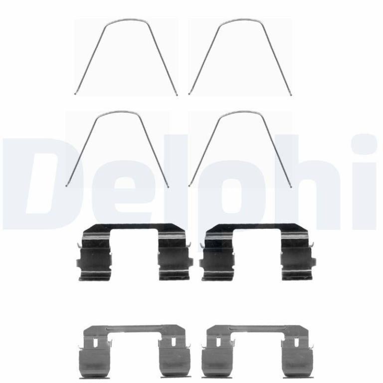 Kit de accesorios para pastillas de frenos DELPHI ref. LX0488