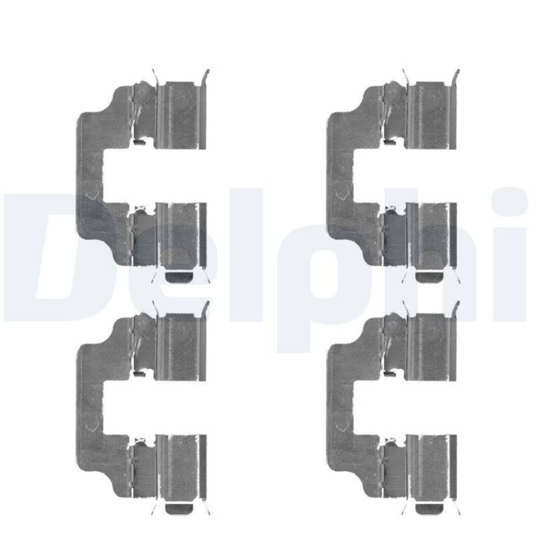 Kit de accesorios para pastillas de frenos DELPHI ref. LX0493