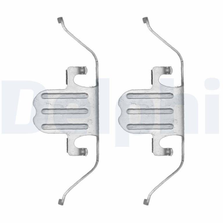 Kit d'accessoires pour plaquette de frein à disque DELPHI ref. LX0494