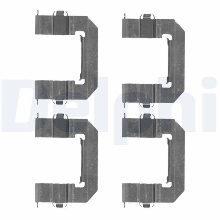 Kit de accesorios para pastillas de frenos DELPHI ref. LX0501