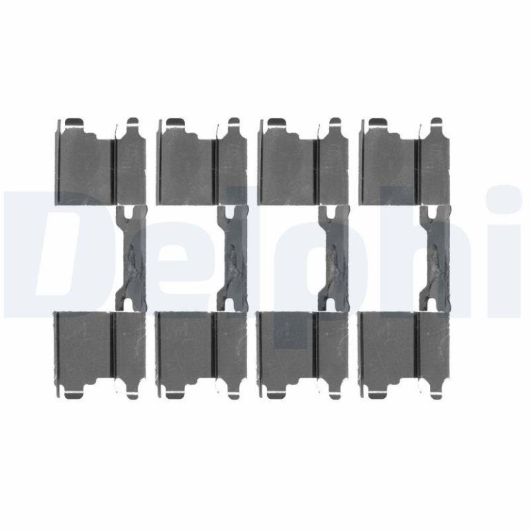 Kit d'accessoires pour plaquette de frein à disque DELPHI ref. LX0502