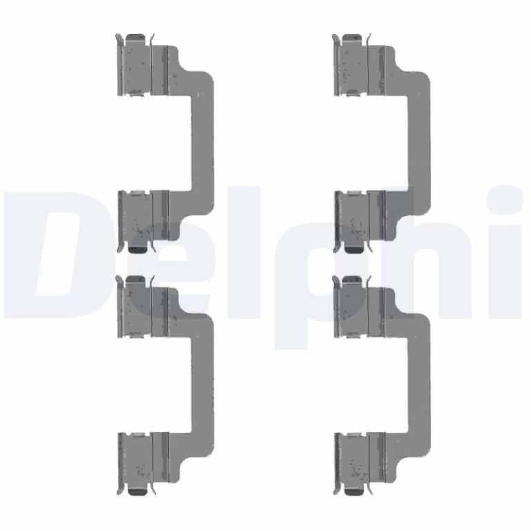 Kit de accesorios para pastillas de frenos DELPHI ref. LX0505