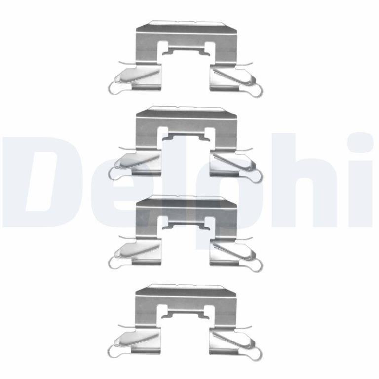 Kit de accesorios para pastillas de frenos DELPHI ref. LX0507