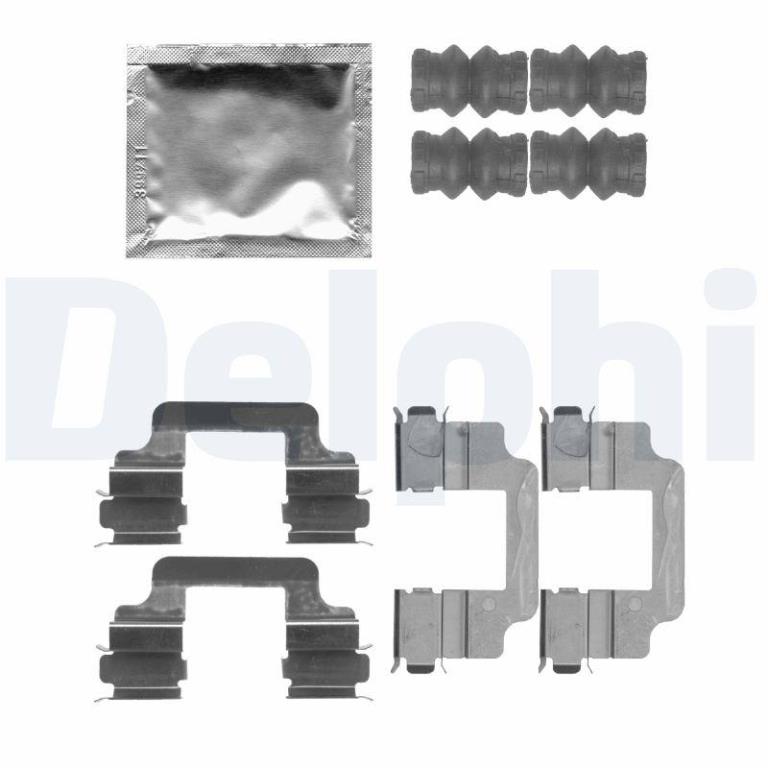 Kit de accesorios para pastillas de frenos DELPHI ref. LX0509