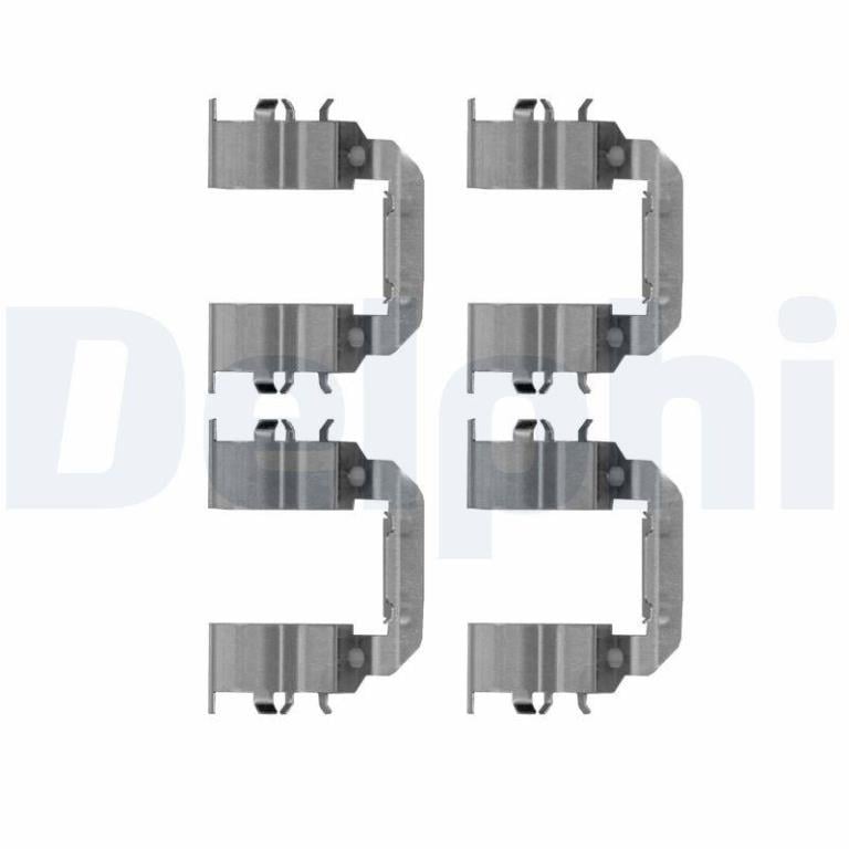 Kit de accesorios para pastillas de frenos DELPHI ref. LX0510
