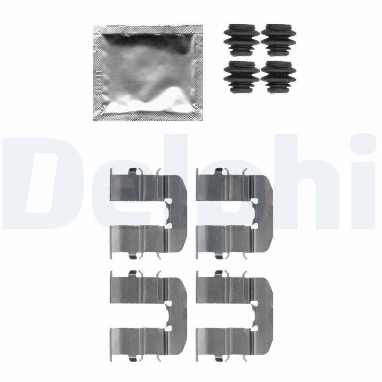Kit de accesorios para pastillas de frenos DELPHI ref. LX0512